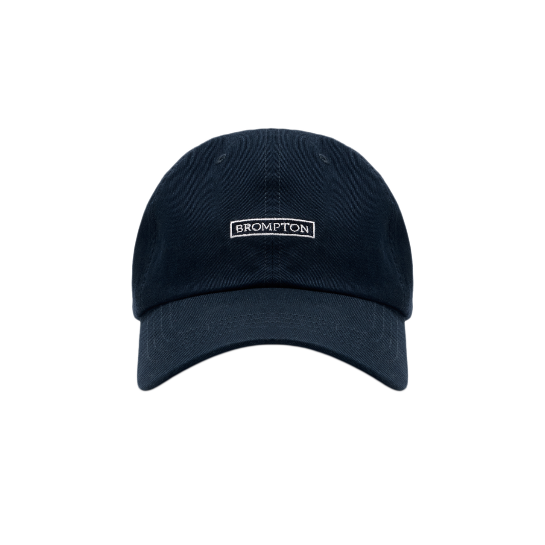 P265AHA106065 BROMPTON LONDON Cotton Twill Basic Ball Cap Navy