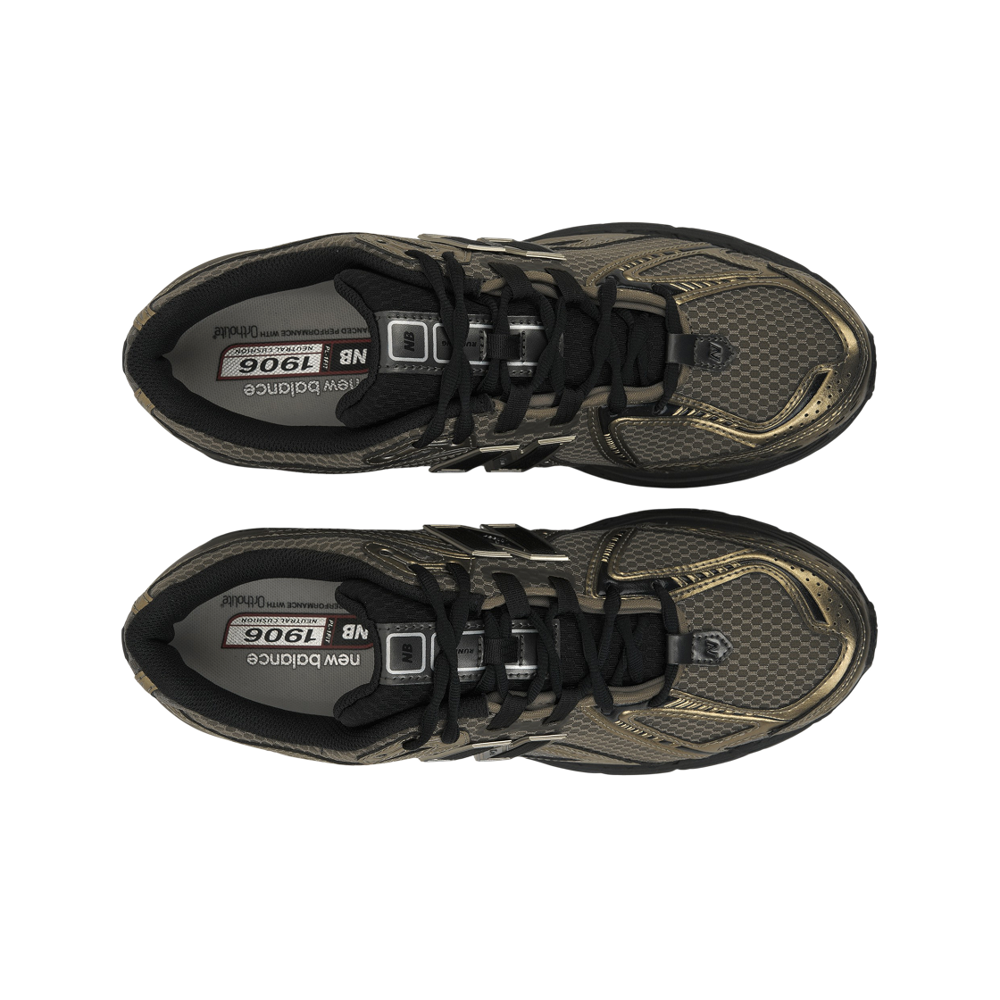 뉴발란스 1906R 머쉬룸 블랙 블랙 메탈릭(New Balance 1906R Mushroom Black Black Metallic) - 5