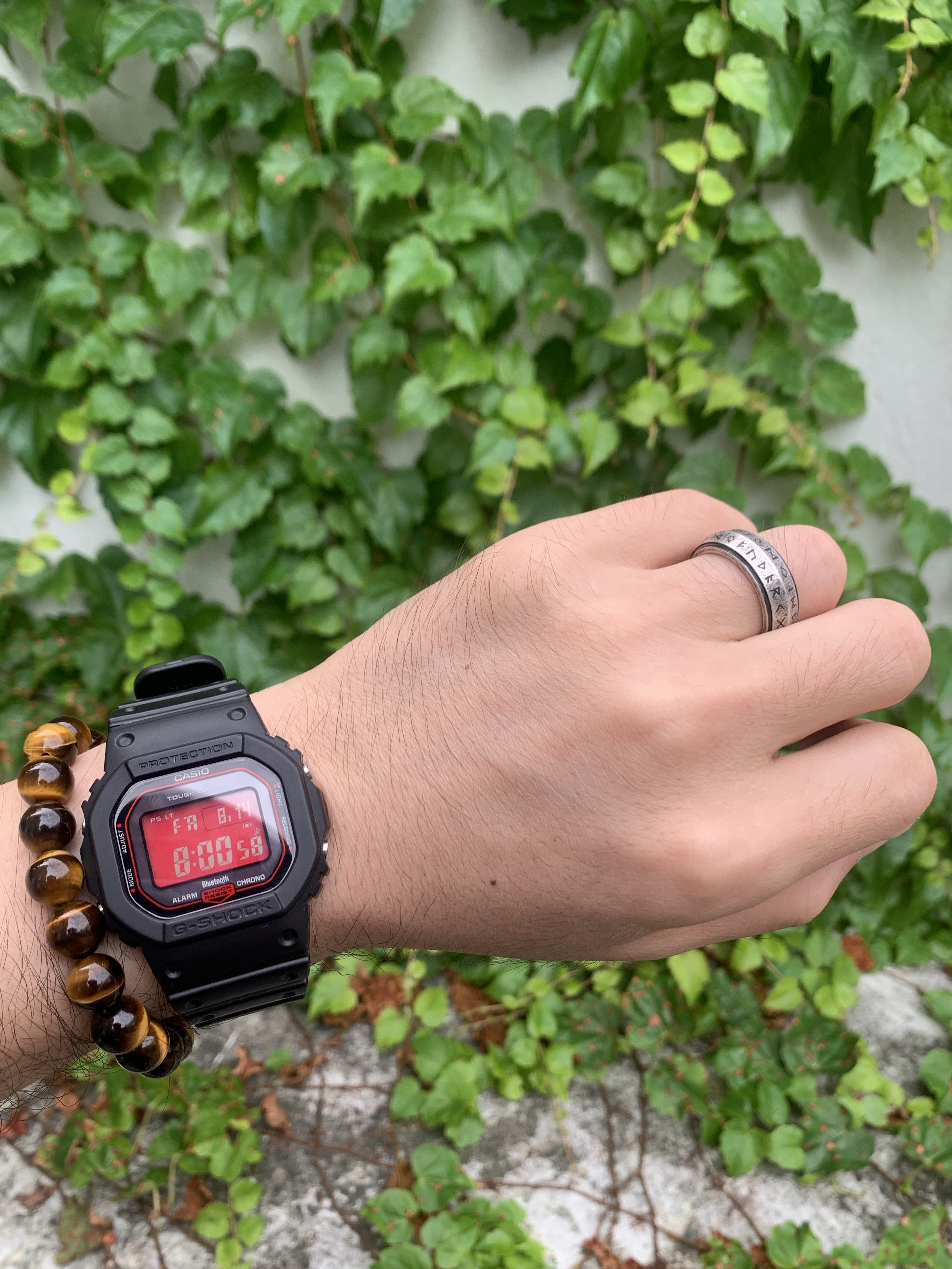 Casio G-Shock GW-B5600AR-1 착용 스타일 - 2