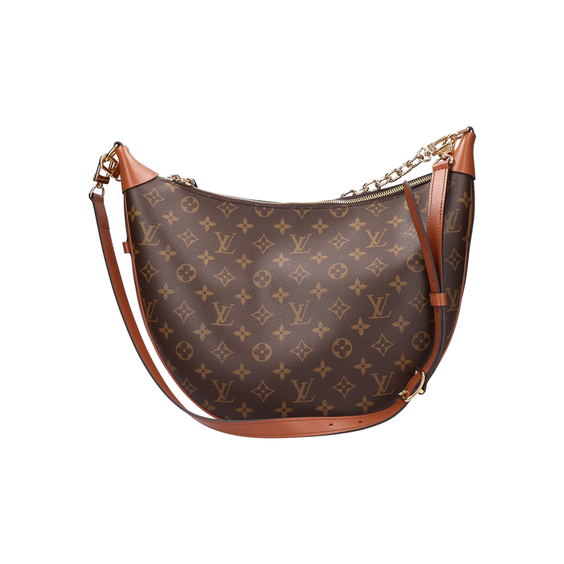 ITCBP3MFKBC5 Louis Vuitton M46311 Loop Hobo Bag Monogram Canvas Brown