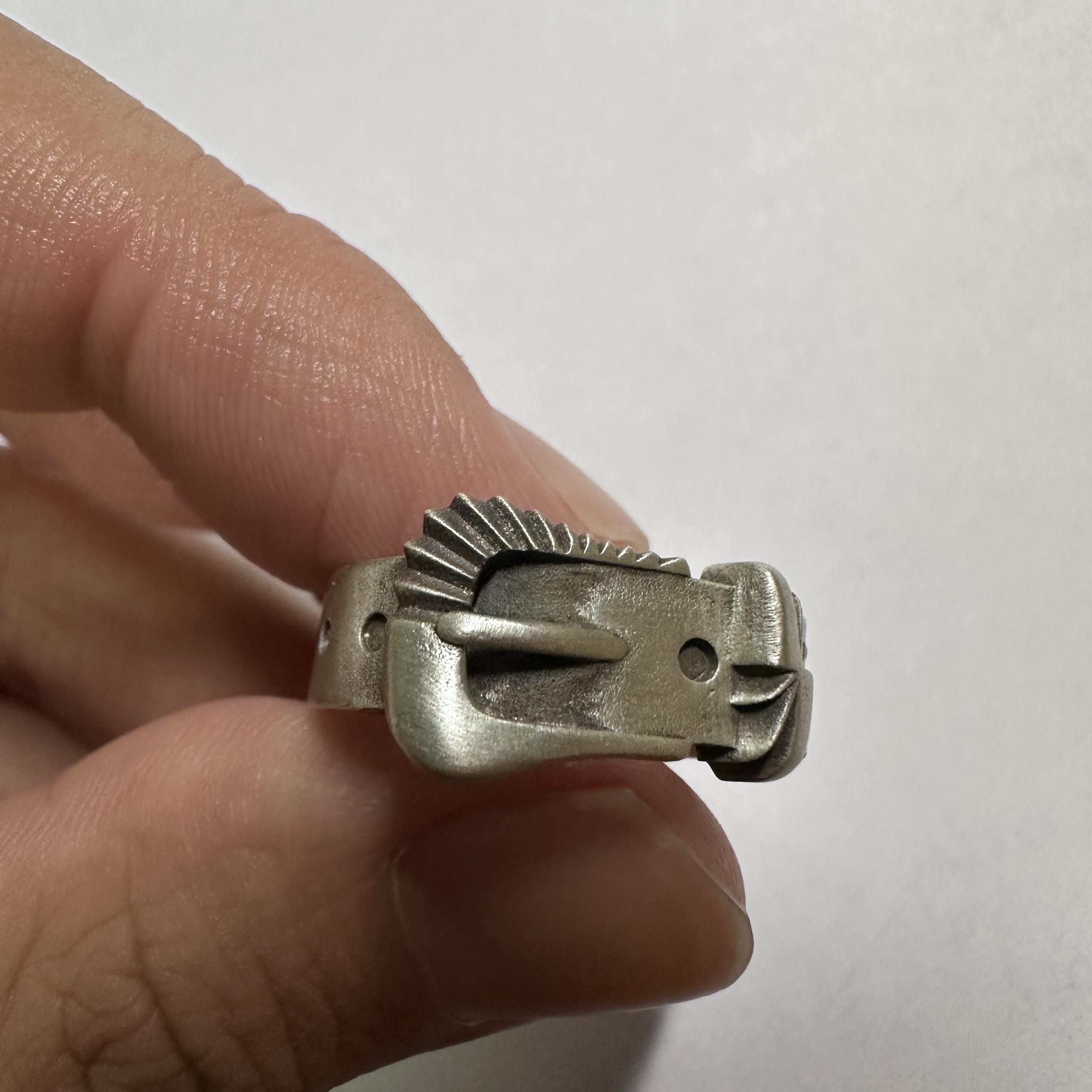 ERIIST Margarett Belt Ring S size 착용 스타일 - 3