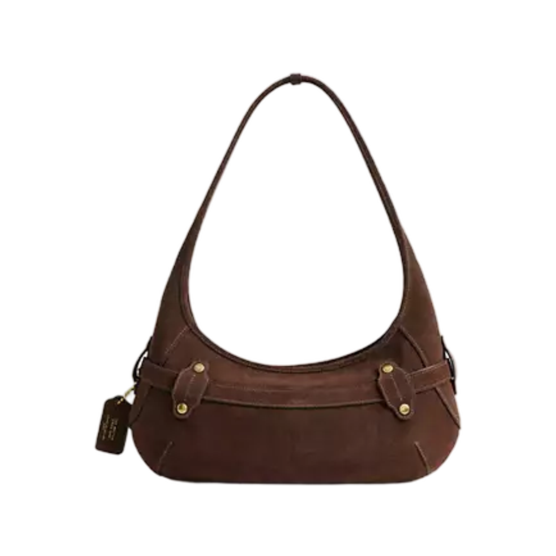 코치 벨티드 에르고 숄더백 B4 다크 초콜릿(Coach Belted Ergo Shoulder Bag B4 Dark Chocolate) - 3
