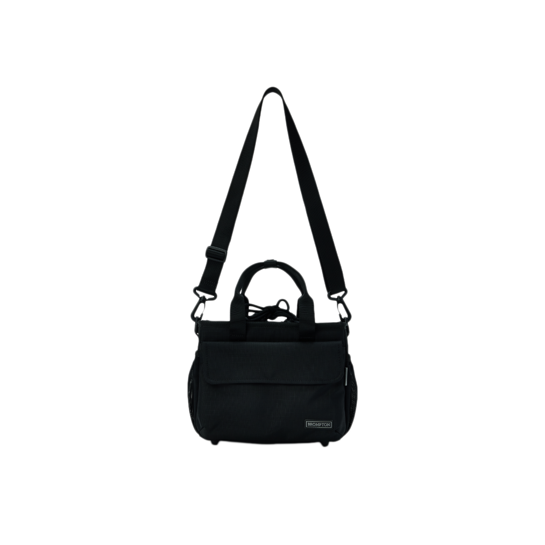 P265AMB102099 BROMPTON LONDON Drawstring Picnic Bag Black