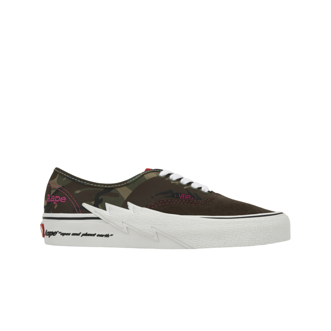 VN000BWCCMA1 Vans x AAPE Authentic Bolt Khaki