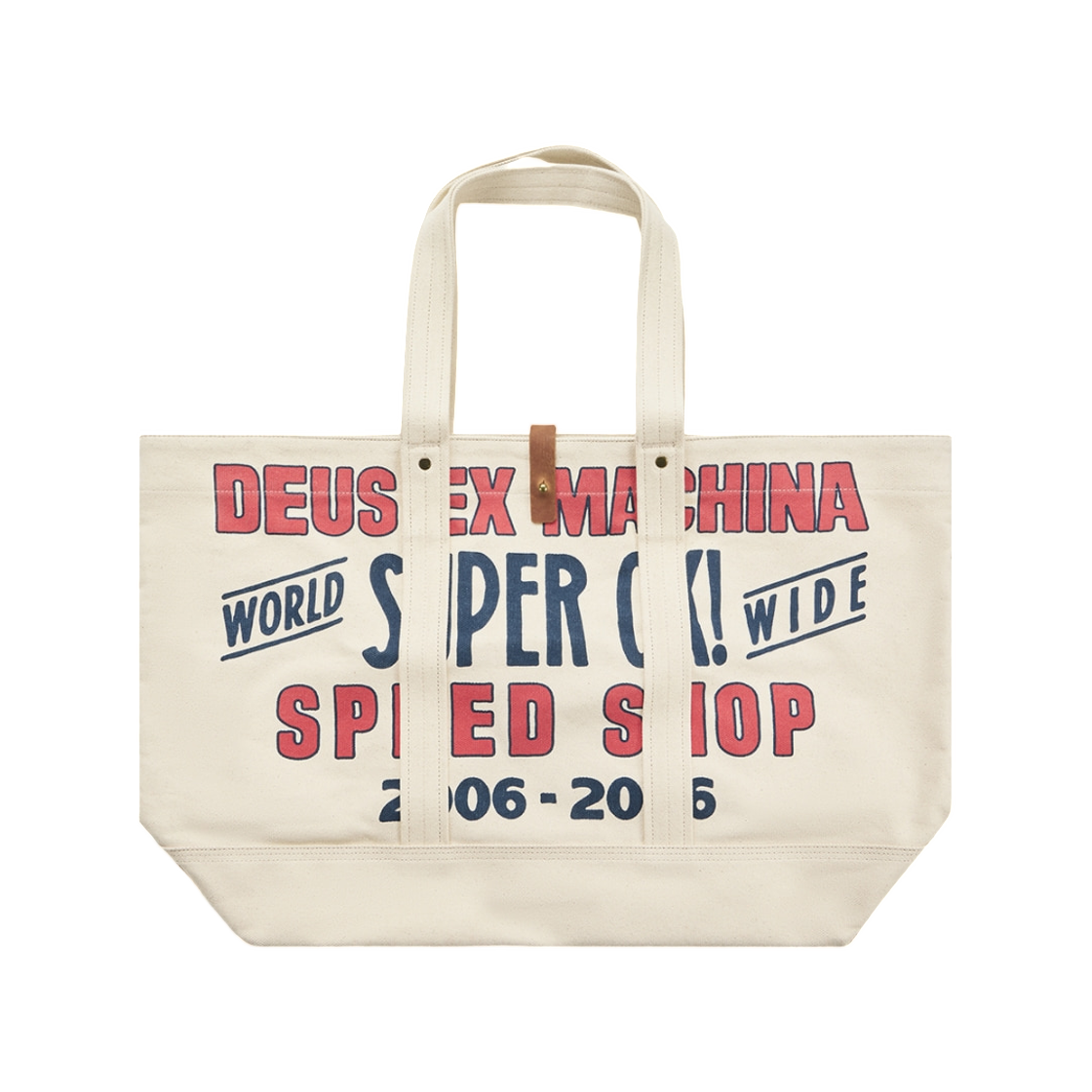 - Deus Ex Machina Chess Canvas Tote White
