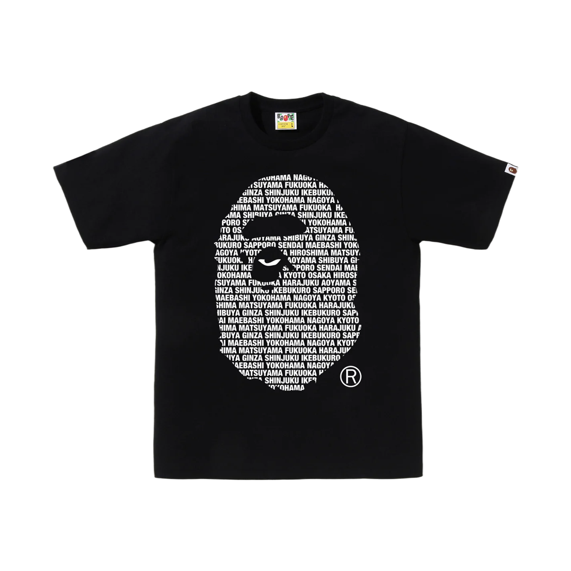 - BAPE Japan Ape Head T-Shirt Black