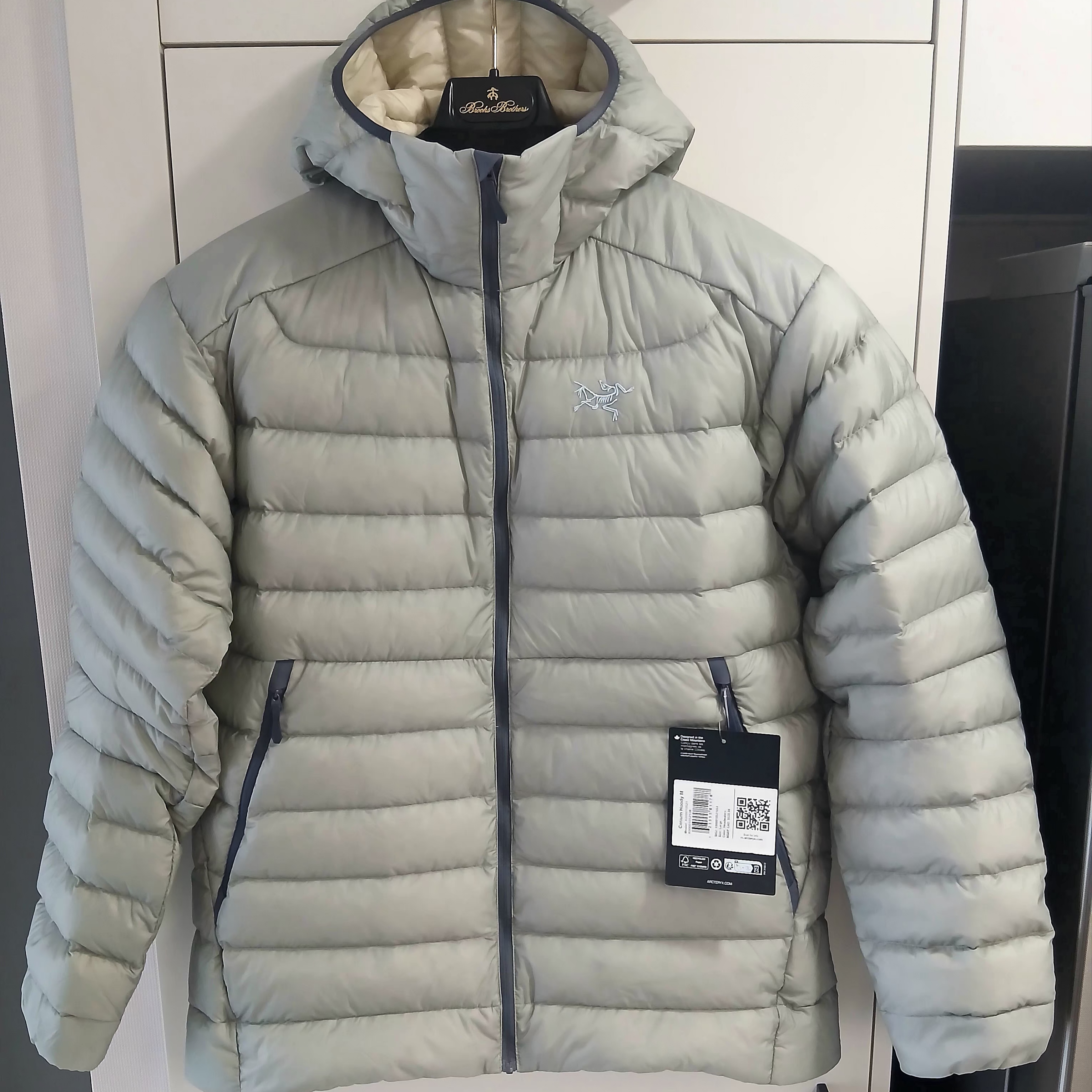 Arc'teryx Cerium Hoody Headwaters 착용 스타일 - 2