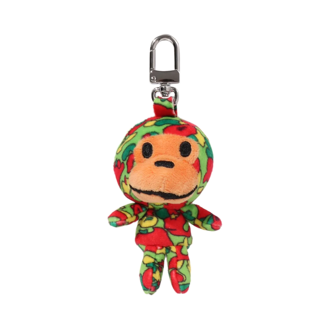 - BAPE Sta Camo Baby Milo Plush Doll Key Chain Multi