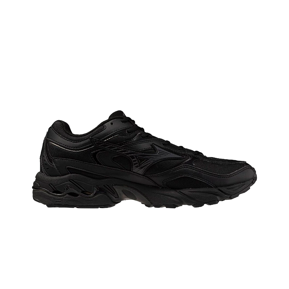 미즈노 웨이브 MG4 LS 블랙 아이언 게이트 메탈릭 그레이(Mizuno Wave MG4 LS Black Iron Gate Metallic Gray) - 2