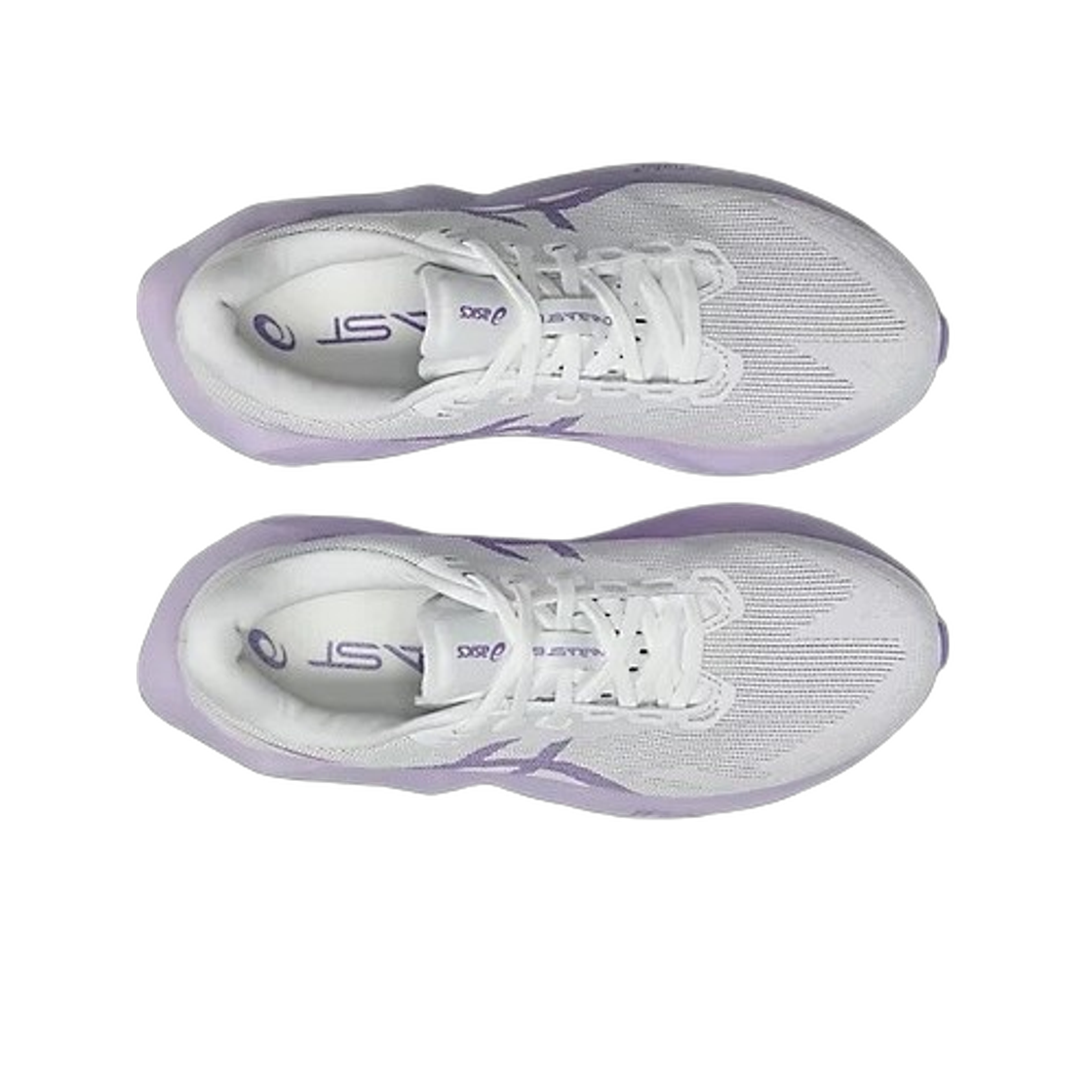 (W) 아식스 노바블라스트 6 화이트 무라사키((W) Asics Novablast 6 White Murasaki) - 2