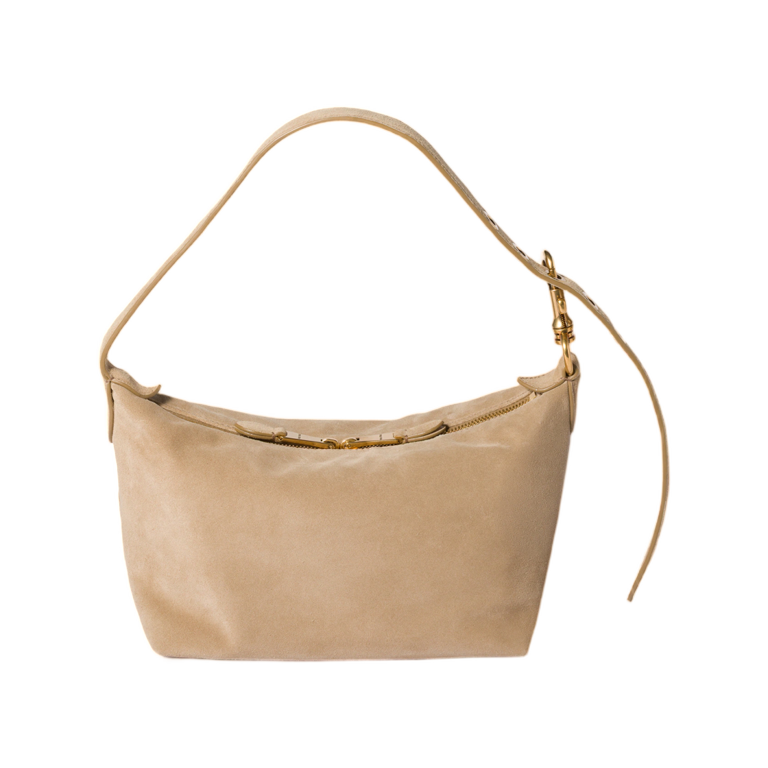 미우 미우 스피릿 스웨이드 백 에크루(Miu Miu Spirit Suede Bag Ecru) - 3