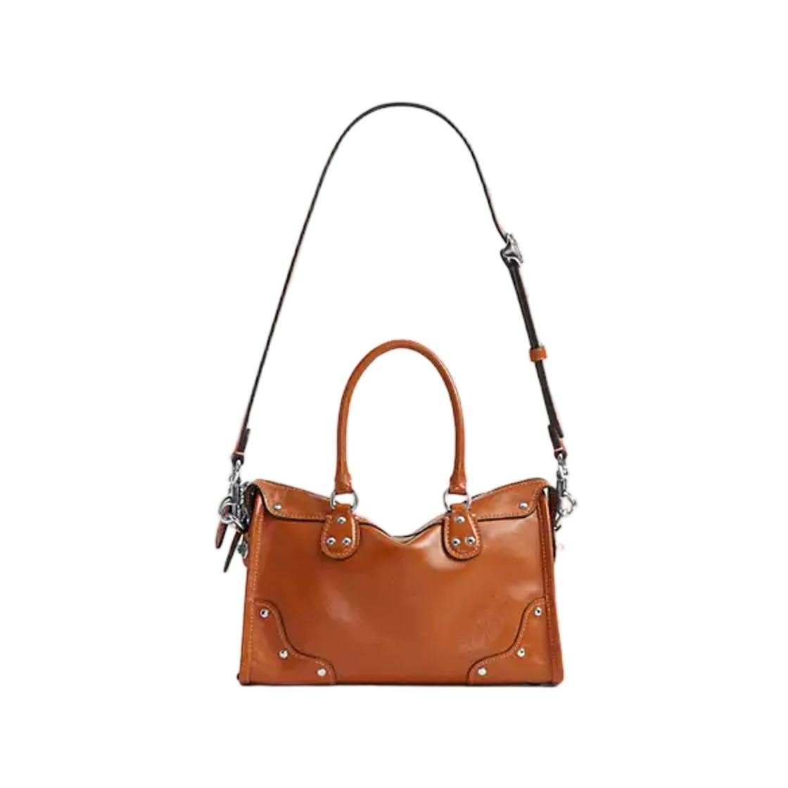코치 라이더 사첼 백 24 LH 앰버 브라운(Coach Rhyder Satchel Bag 24 LH Amber Brown) - 3