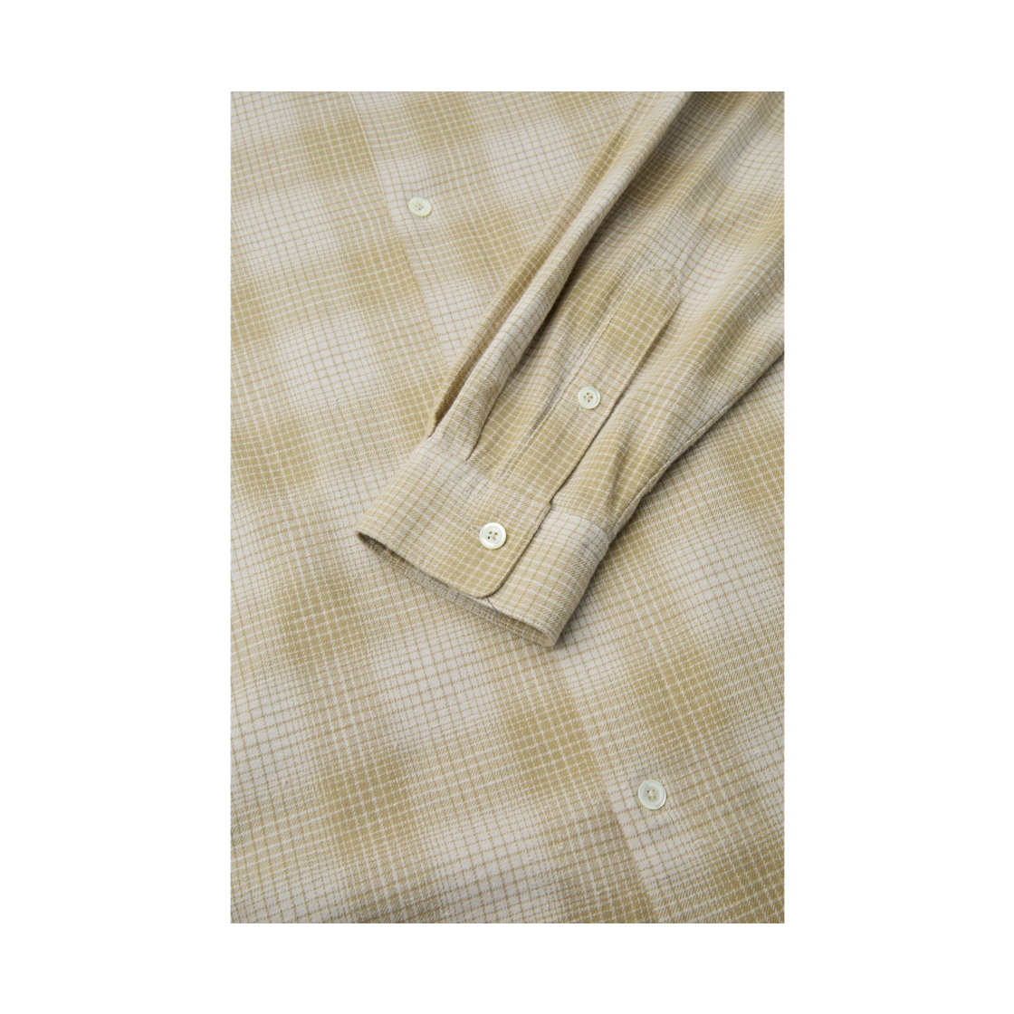 이로 트람 블리치 체크 셔츠 베이지(Iro Trame Bleached Check Shirt Beige) - 6