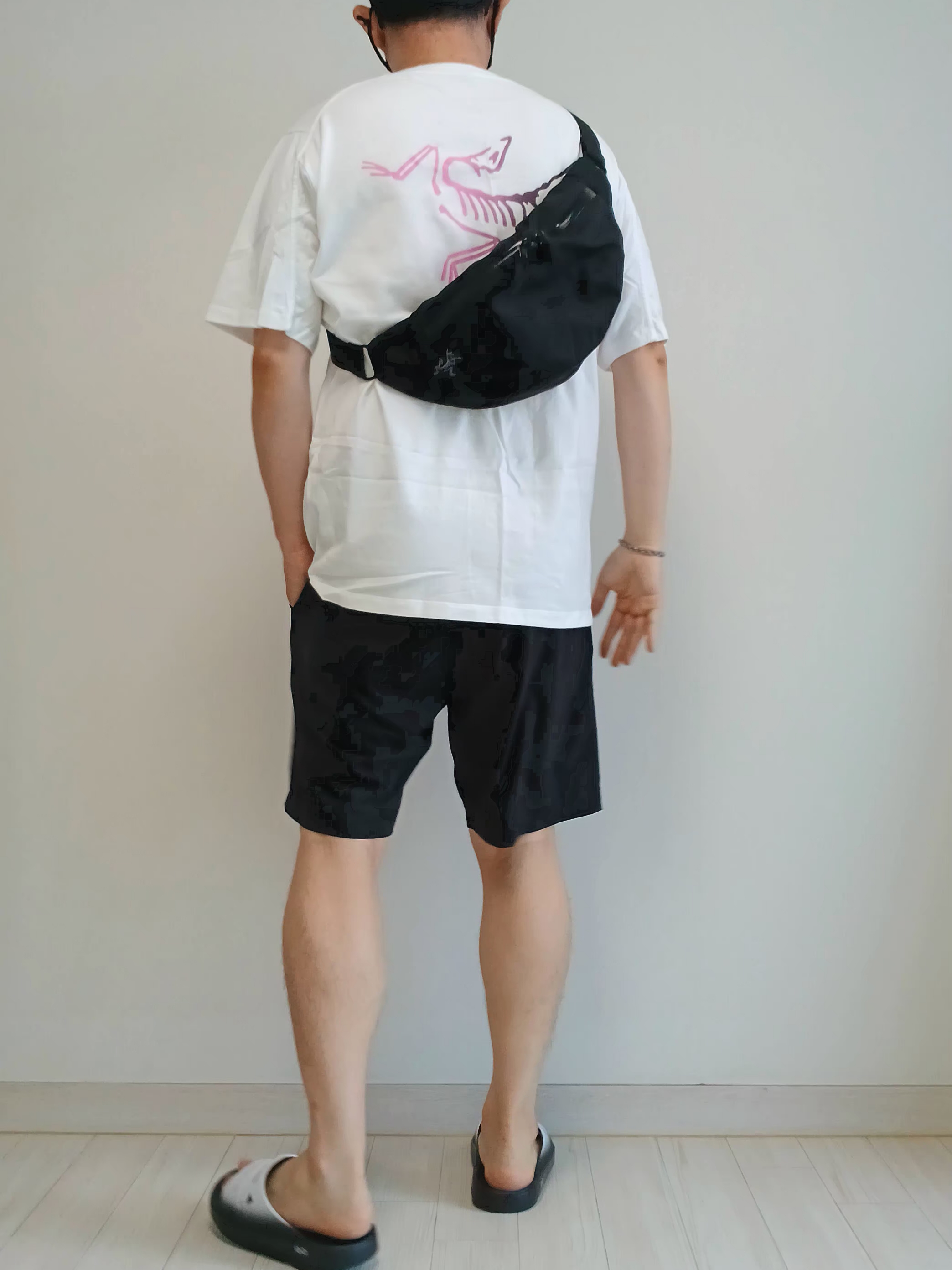 Nike ACG Trail Cap Black, Oofos x And Wander Ooahh Slide 착용 스타일 - 8