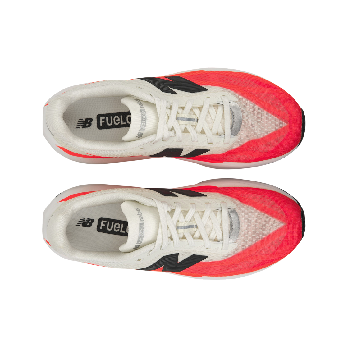 뉴발란스 퓨어셀 레벨 v5 얼젠트 레드 화이트 씨 솔트 - D 스탠다드(New Balance FuelCell Rebel v5 Urgent Red White Sea Salt - D Standard) - 5