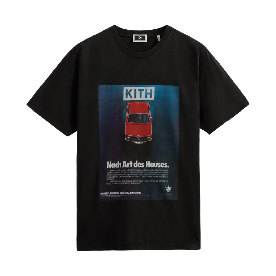 키스 x BMW 1602 빈티지 티셔츠 블랙(Kith x BMW 1602 Vintage T-Shirt Black)