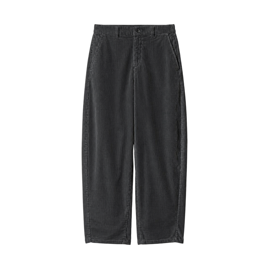 488202-08 (W) Uniqlo x Comptoir des Cotonniers Corduroy Barrel Leg Pants Dark Grey