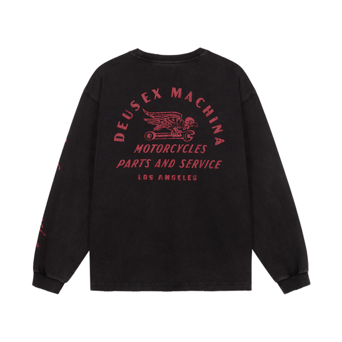 데우스 엑스 마키나 그래픽 롱슬리브 티셔츠 블랙(Deus Ex Machina Graphic L/S T-Shirt Black)