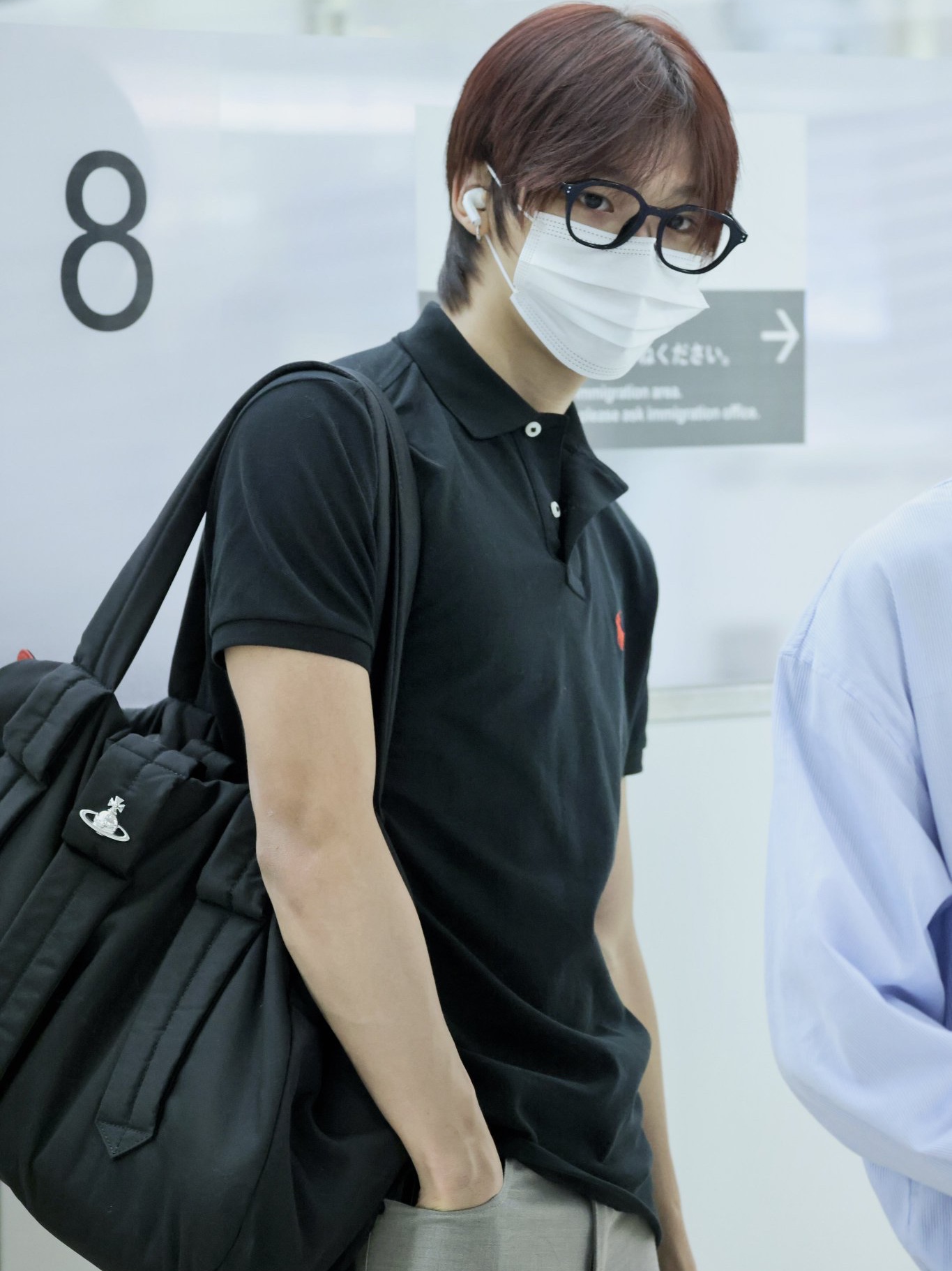 [10% 적립] Polo Ralph Lauren Custom Slim Fit Mesh Polo Shirt Polo Black - 26FW 착용 스타일 - 2