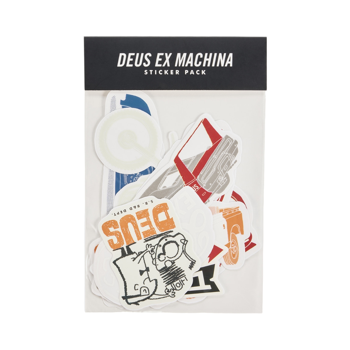 - Deus Ex Machina Classic Sticker Pack Multi