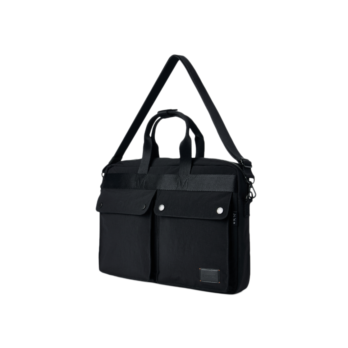 브롬톤 런던 신세틱 브리프케이스 블랙(BROMPTON LONDON Synthetic Briefcase Black) - 3