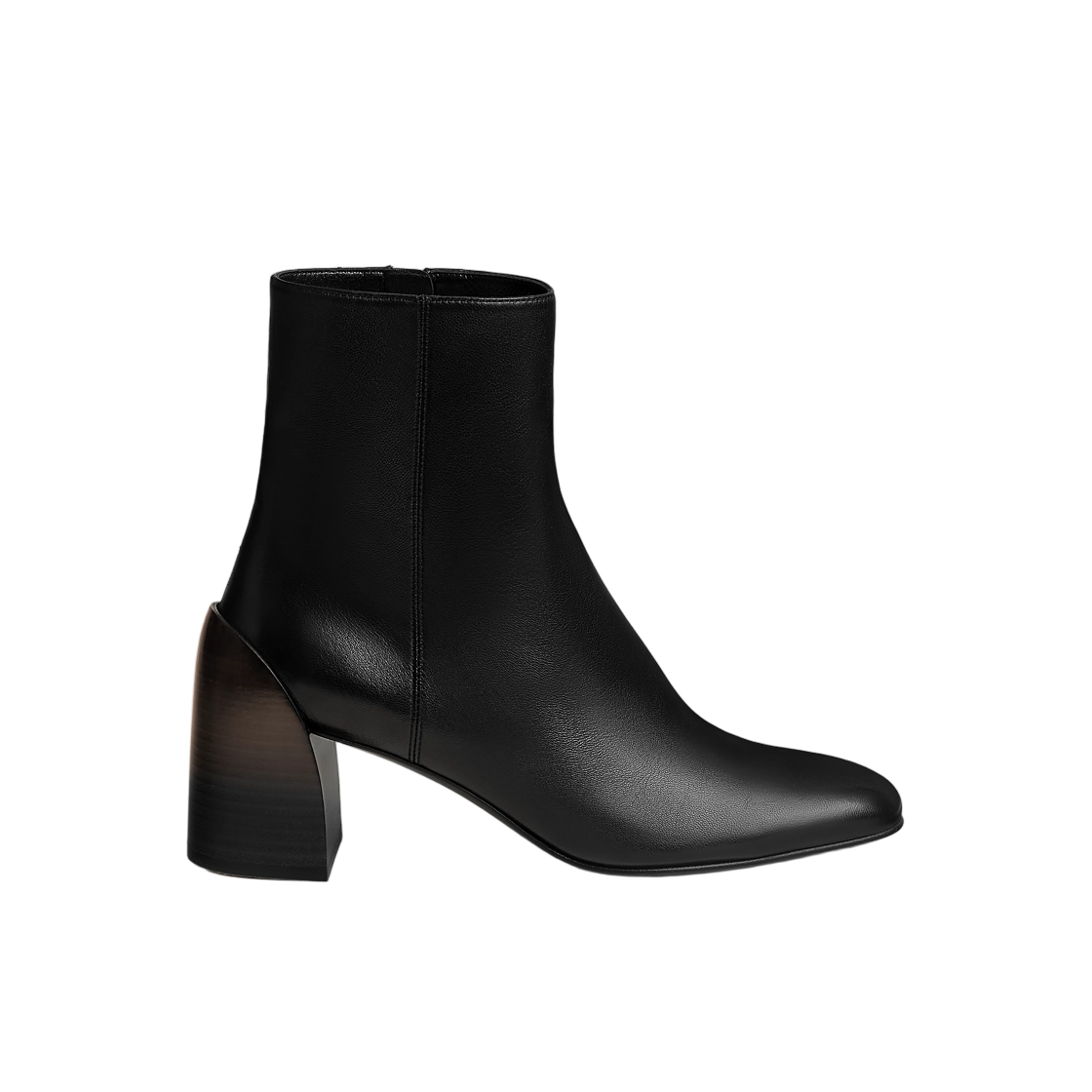H262047Z02 (W) Hermes Novita 60 Ankle Boots Napa Leather & Noir