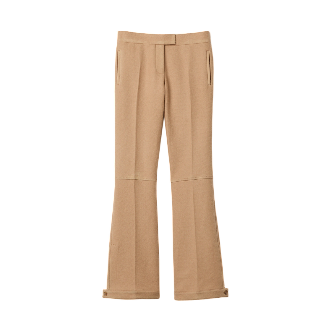 MP2051-6471-F0050 (W) Miu Miu Double Wool Pants Hazelnut