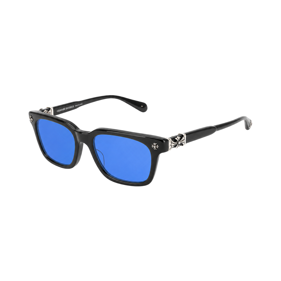 크롬하츠 콕스 어커 블랙 블루렌즈(Chrome Hearts Cox Ucker Black Blue lenses)