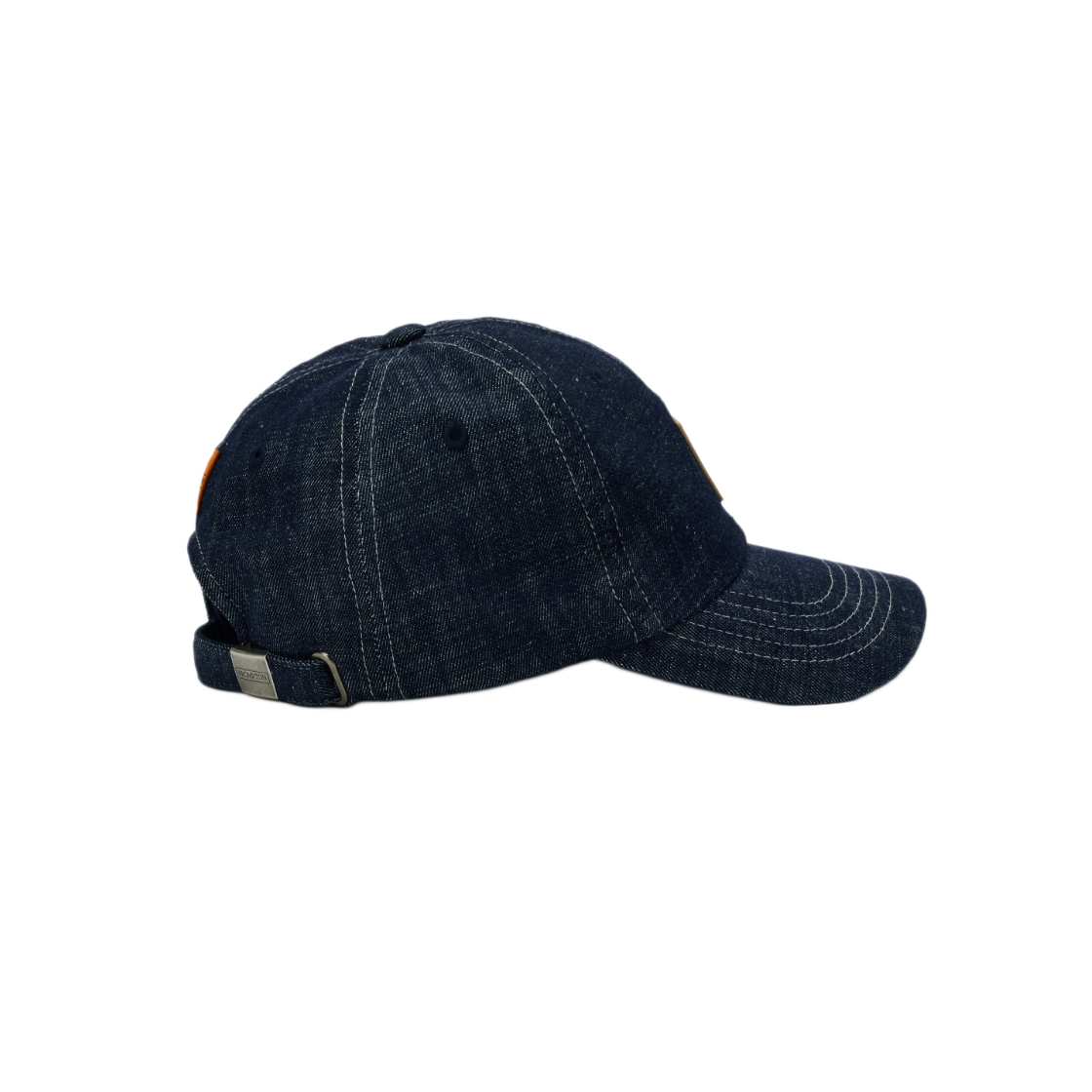 브롬톤 런던 와펜 포인트 데님 볼캡 인디고(BROMPTON LONDON Wappen Point Denim Ball Cap Indigo) - 4