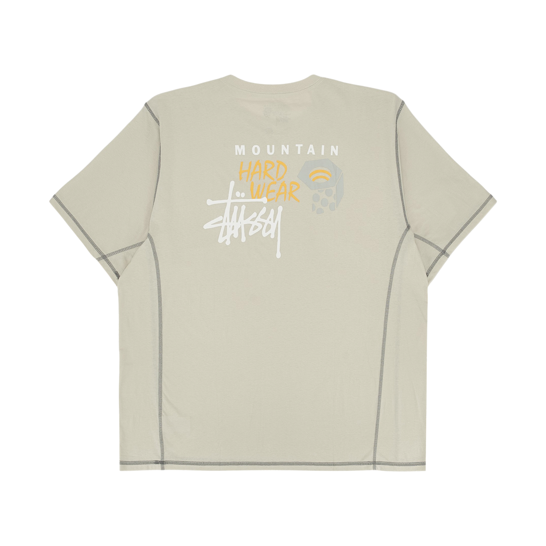 OM0335 Stussy x Mountain Hardwear T-Shirt Stone