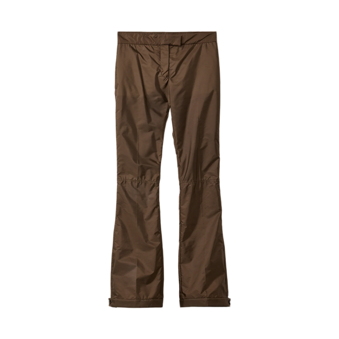 MP2051-148U-F0192 (W) Miu Miu Technical Fabric Pants Ebony