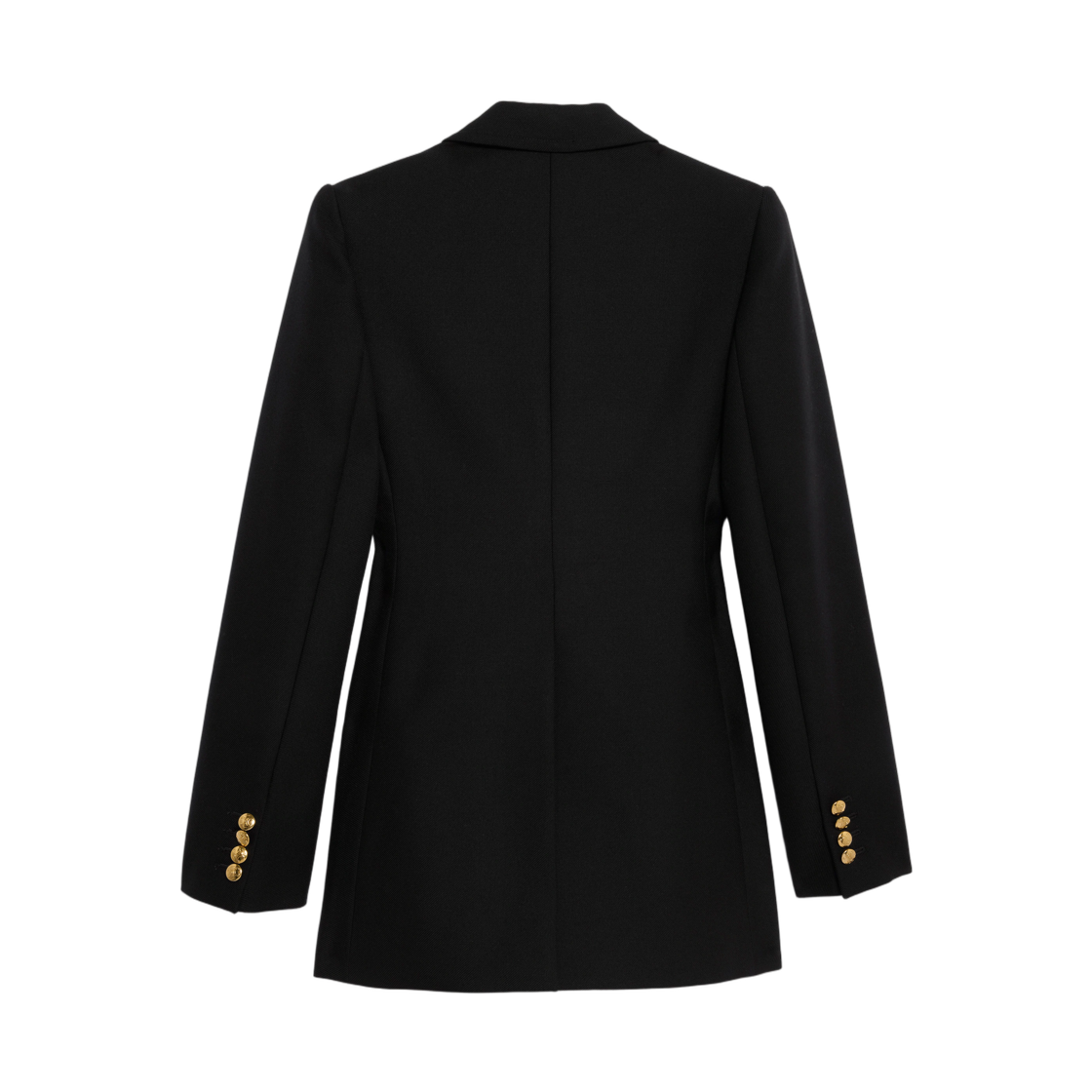 (W) 셀린느 올리비아 자켓 모헤어 울 블랙((W) Celine Olivia Jacket in Mohair Wool Black) - 2