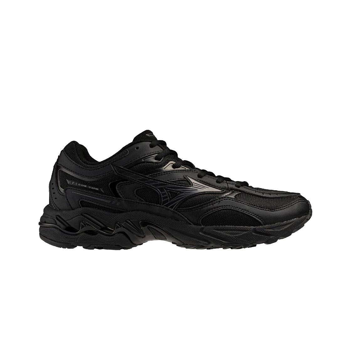 D1GA260C01 Mizuno Wave MG4 LS Black Iron Gate Metallic Gray