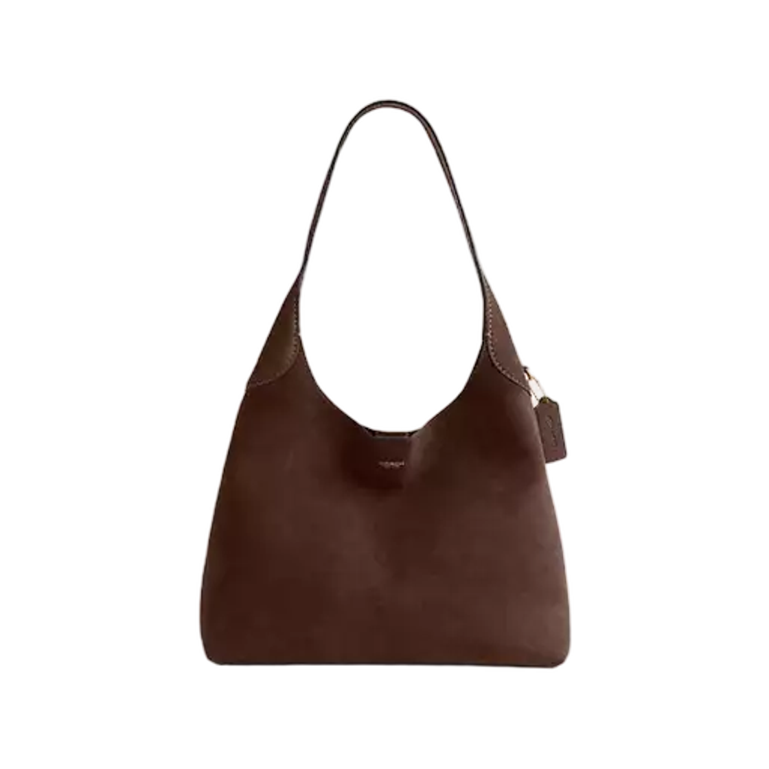 CCU01-B4Z5D Coach Brooklyn Shoulder Bag 34 B4 Dark Chocolate