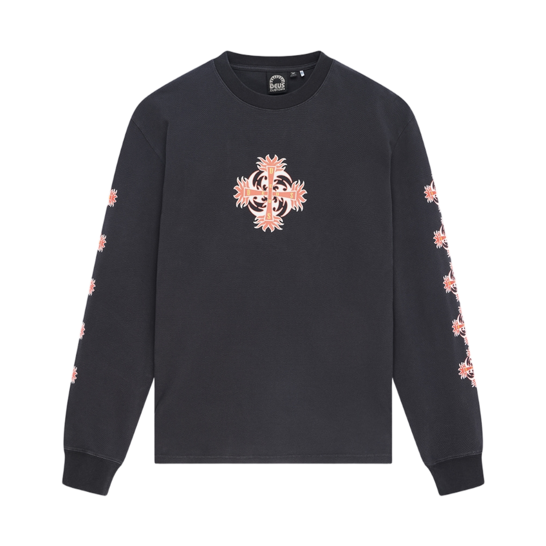 - Deus Ex Machina Swivel L/S T-Shirt Charcoal