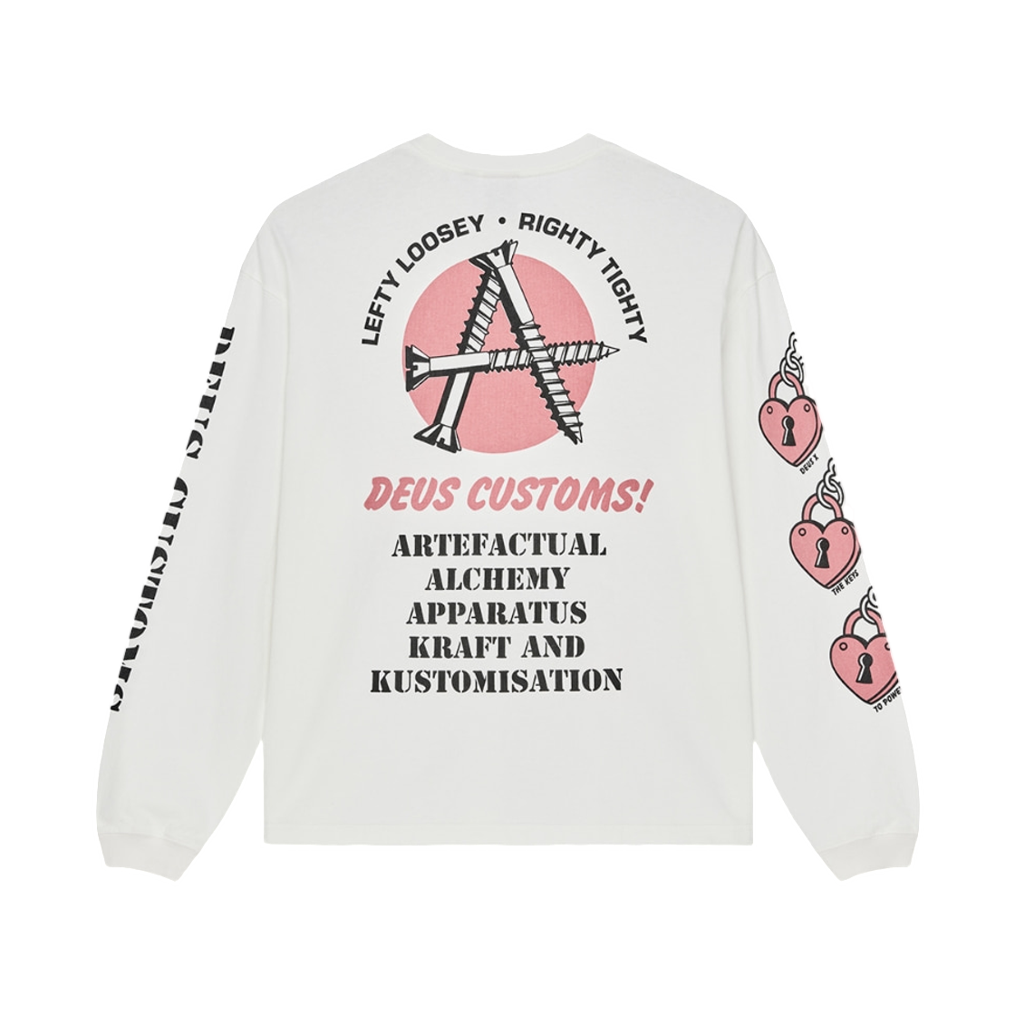 데우스 엑스 마키나 로켓 OS 롱슬리브 티셔츠 화이트(Deus Ex Machina Locket OS L/S T-Shirt White) - 2