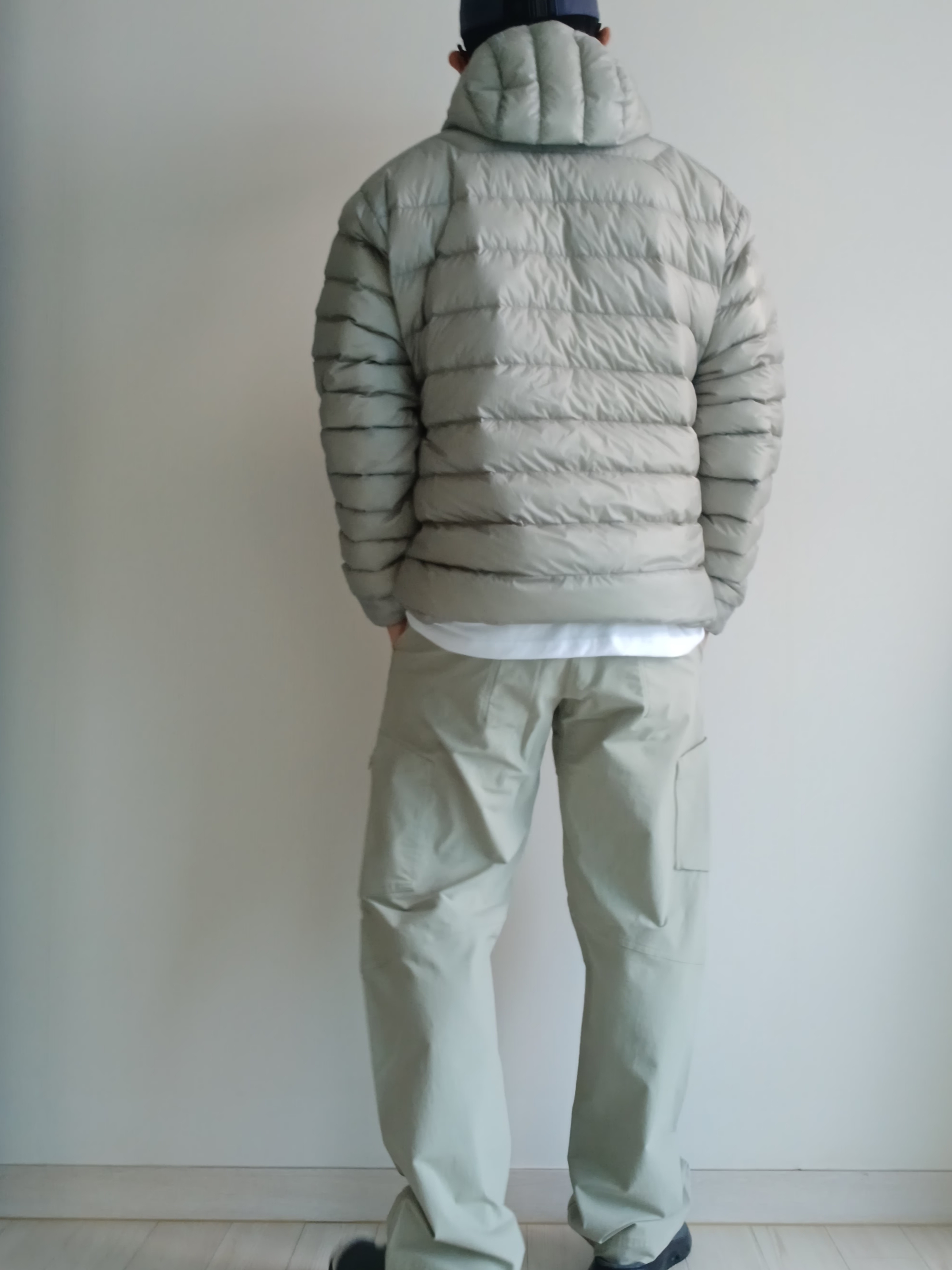Arc'teryx Cronin Cotton Pants Habitat, Arc'teryx Cerium Hoody Headwaters 착용 스타일 - 4