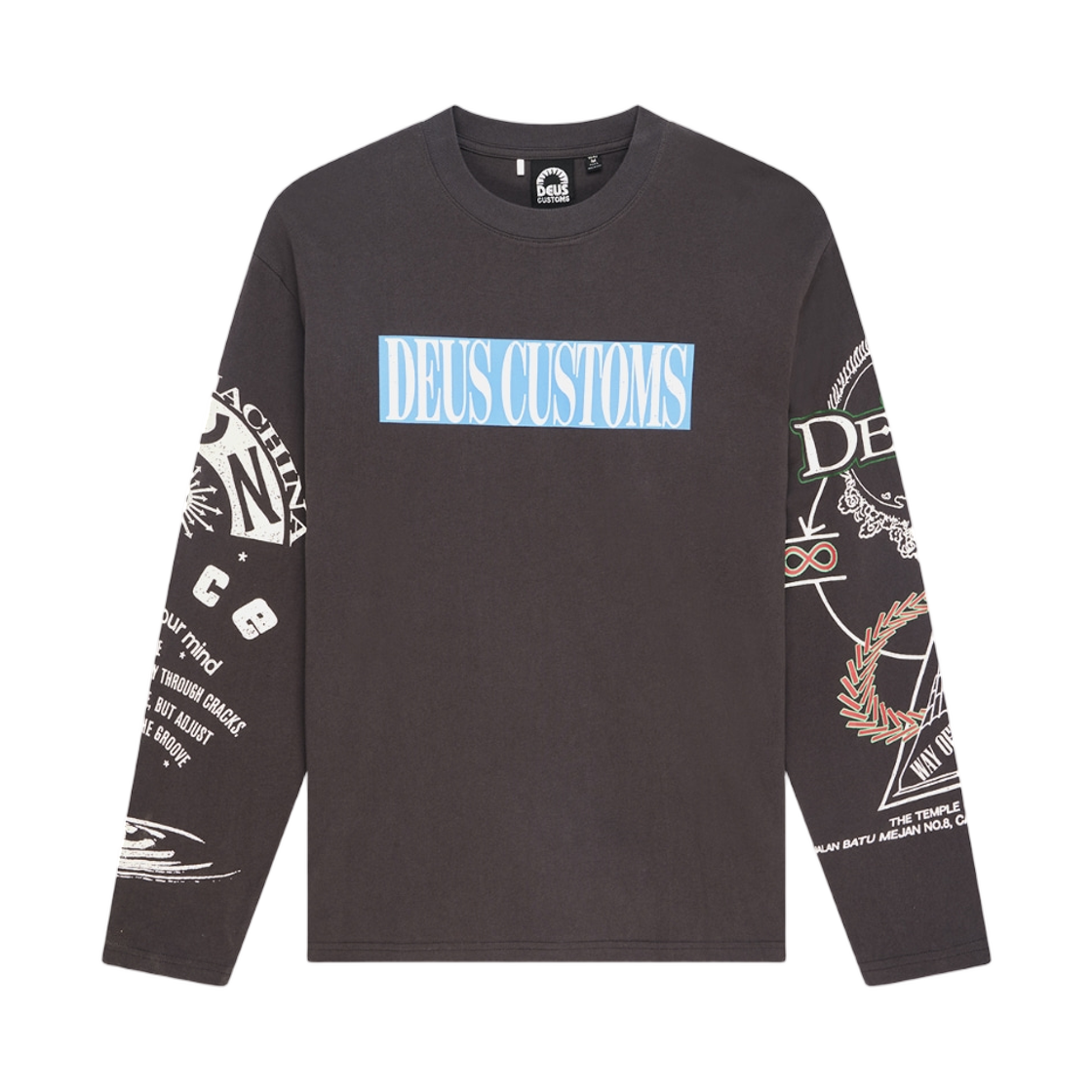 - Deus Ex Machina Sundance L/S T-Shirt Charcoal