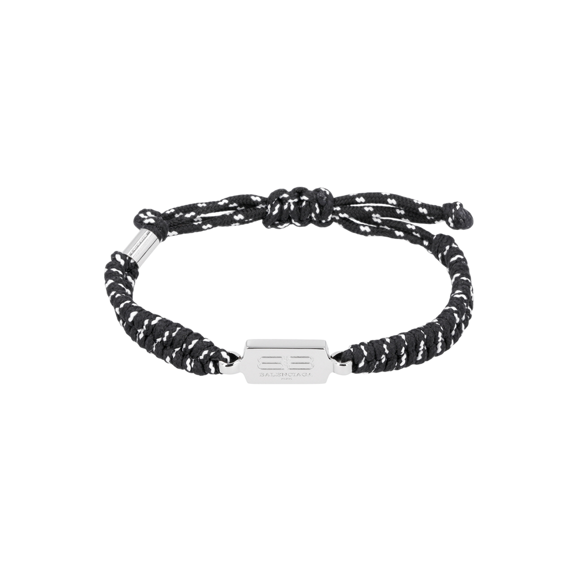 [25% 쿠폰] 발렌시아가 생제르맹 레이스 브레이슬릿 블랙 화이트([25% 쿠폰] Balenciaga Saint Germain Lace Bracelet Black White)