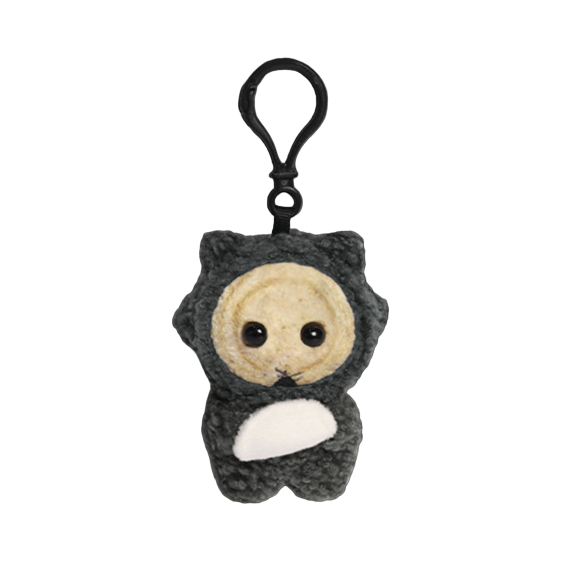 - Donggung Kkeomeoksari Plush Keyring 8cm Tteok