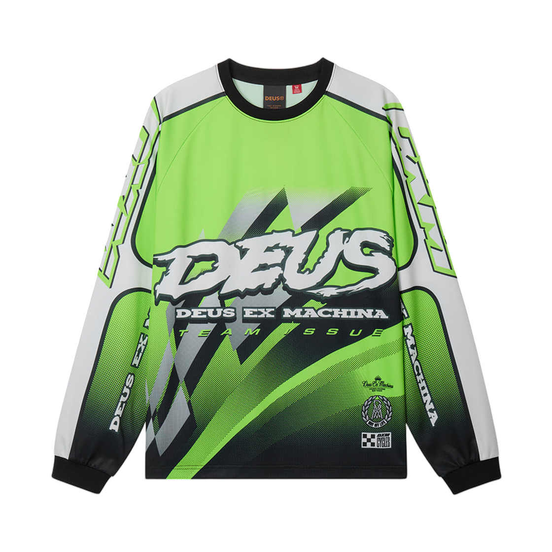 - Deus Ex Machina Highside Moto Jersey Green