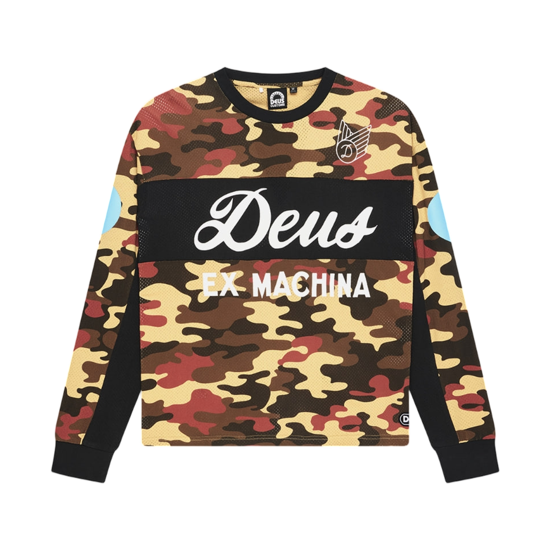 - Deus Ex Machina Ombre Moto Jersey Orange