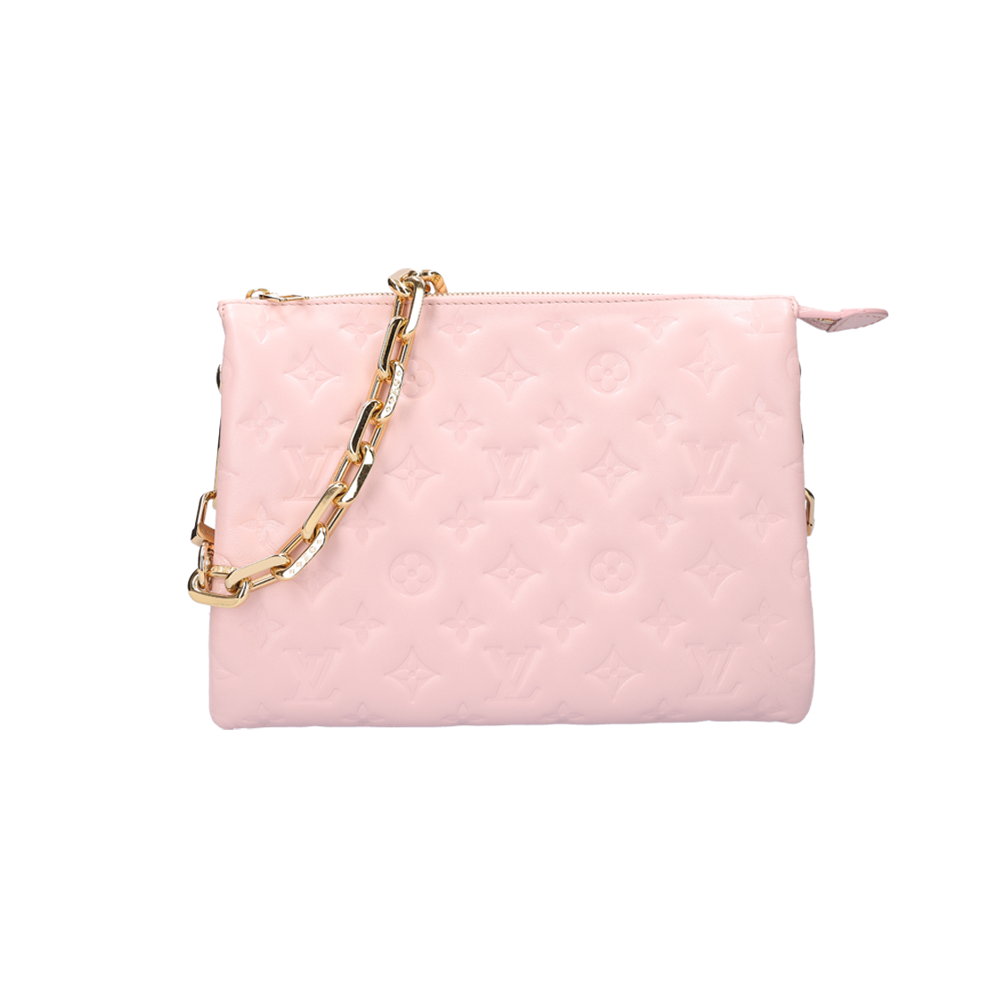 ITRSF8T8LRMA Louis Vuitton M59276 Coussin PM Handbag in Lambskin Dragee Pink