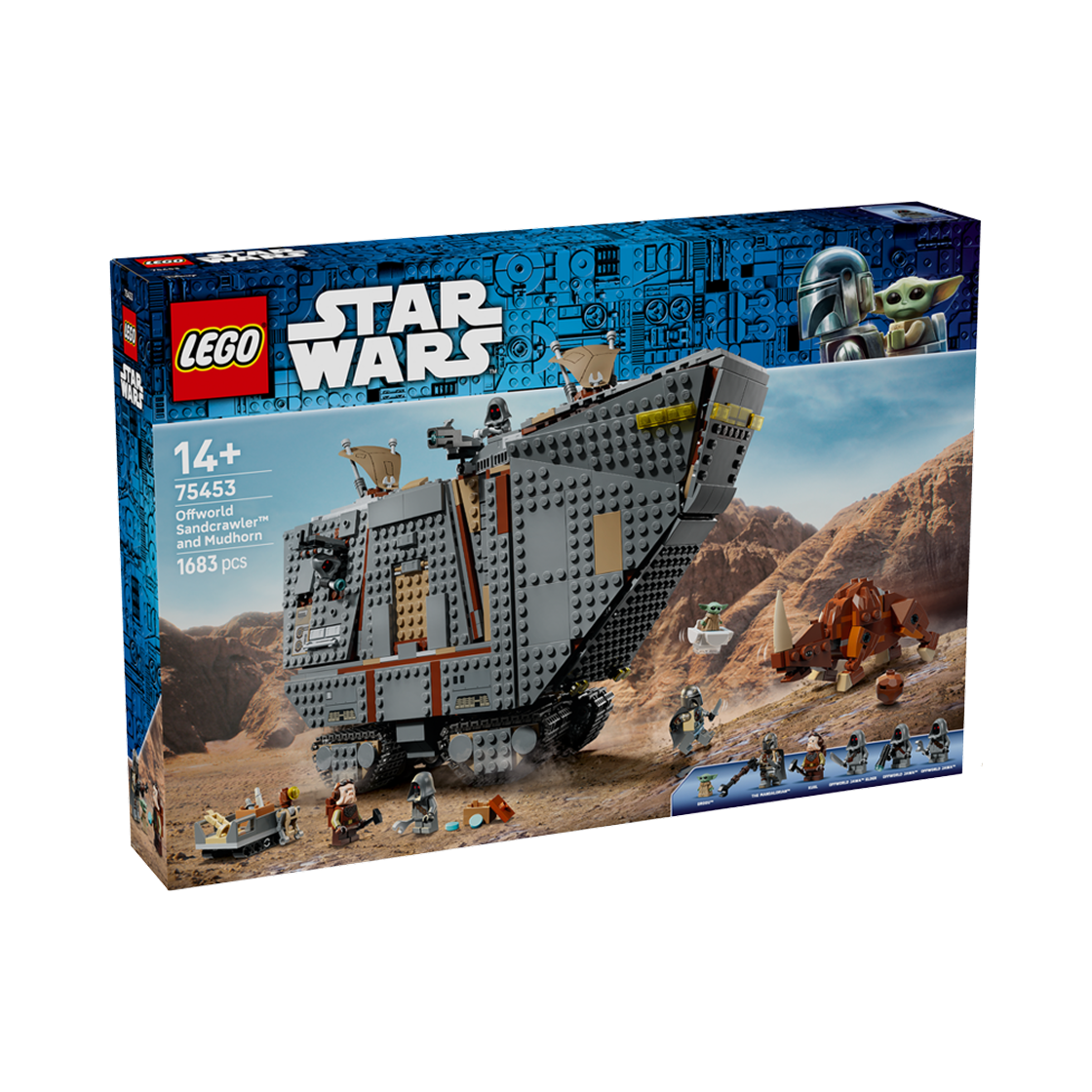 레고 오프월드 샌드크롤러와 머드혼(Lego Offworld Sandcrawler and Mudhorn) - 2