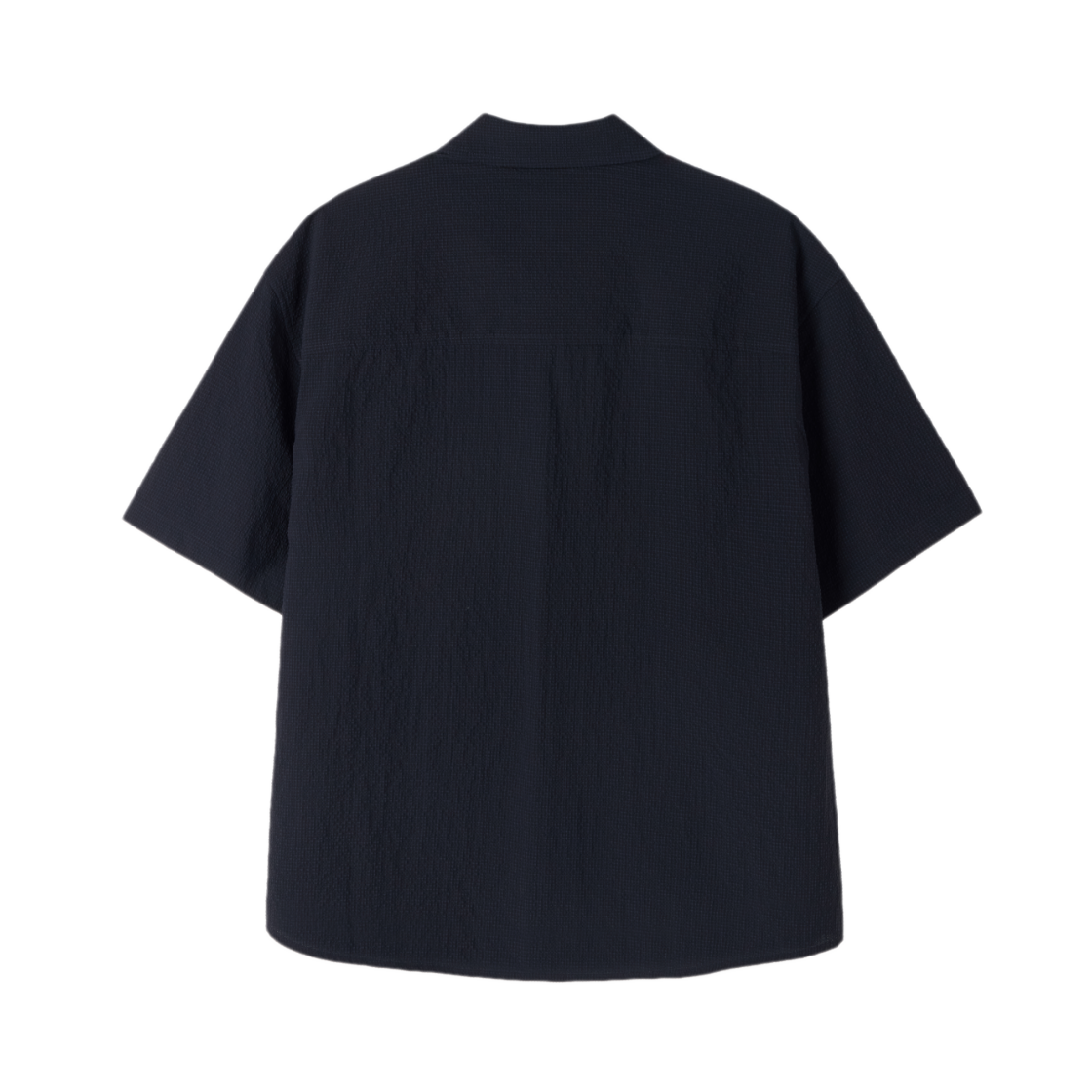 브롬톤 런던 시어서커 반팔 셔츠 다크 네이비(BROMPTON LONDON Seersucker Half Sleeve Shirt D Navy) - 2