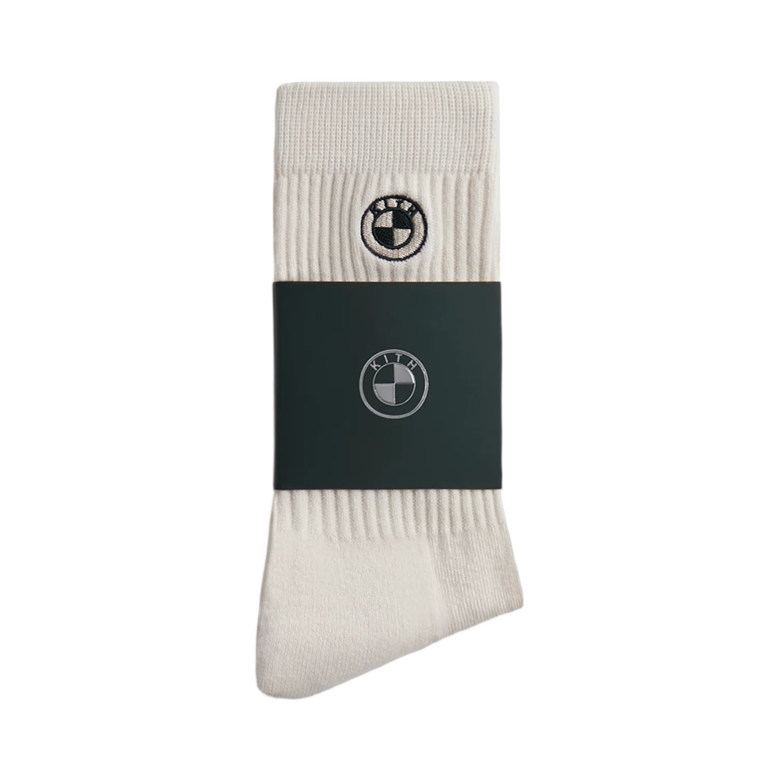 키스 x BMW 크루 삭스 화이트(Kith x BMW Crew Socks White)