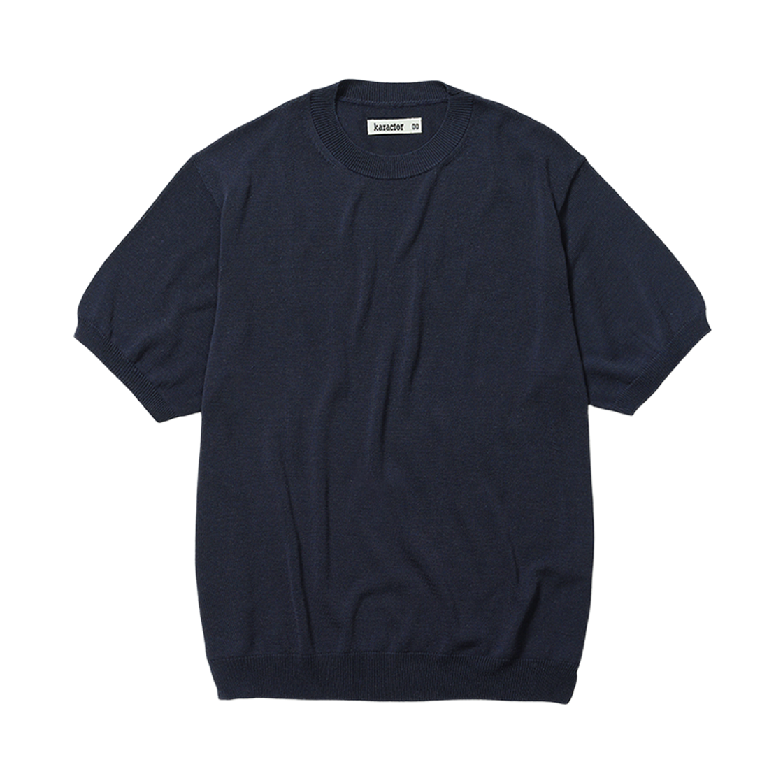 KAT1811 Karactor Totem Short Sleeve Knit Navy