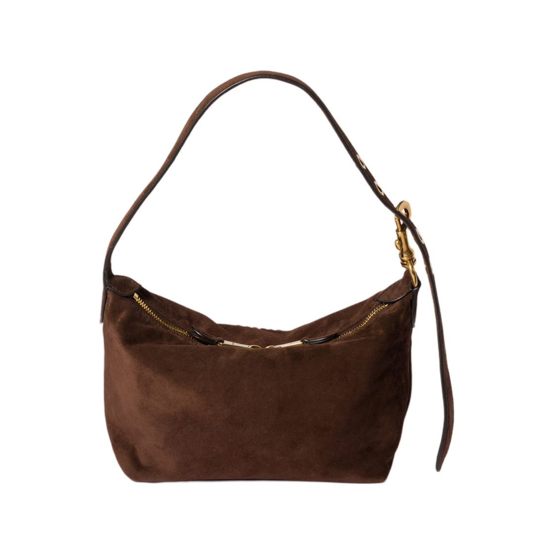 미우 미우 스피릿 스웨이드 백 다크 브라운(Miu Miu Spirit Suede Bag Dark Brown) - 3