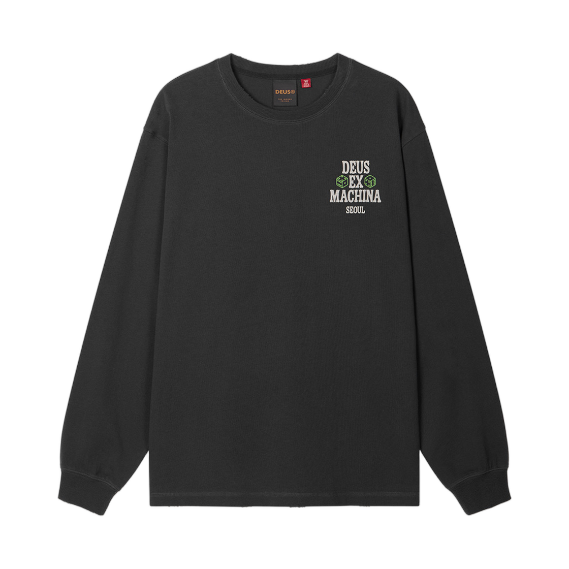 데우스 엑스 마키나 서울 세라믹 롱슬리브 티셔츠 차콜(Deus Ex Machina Seoul Ceramic L/S T-Shirt Charcoal) - 2