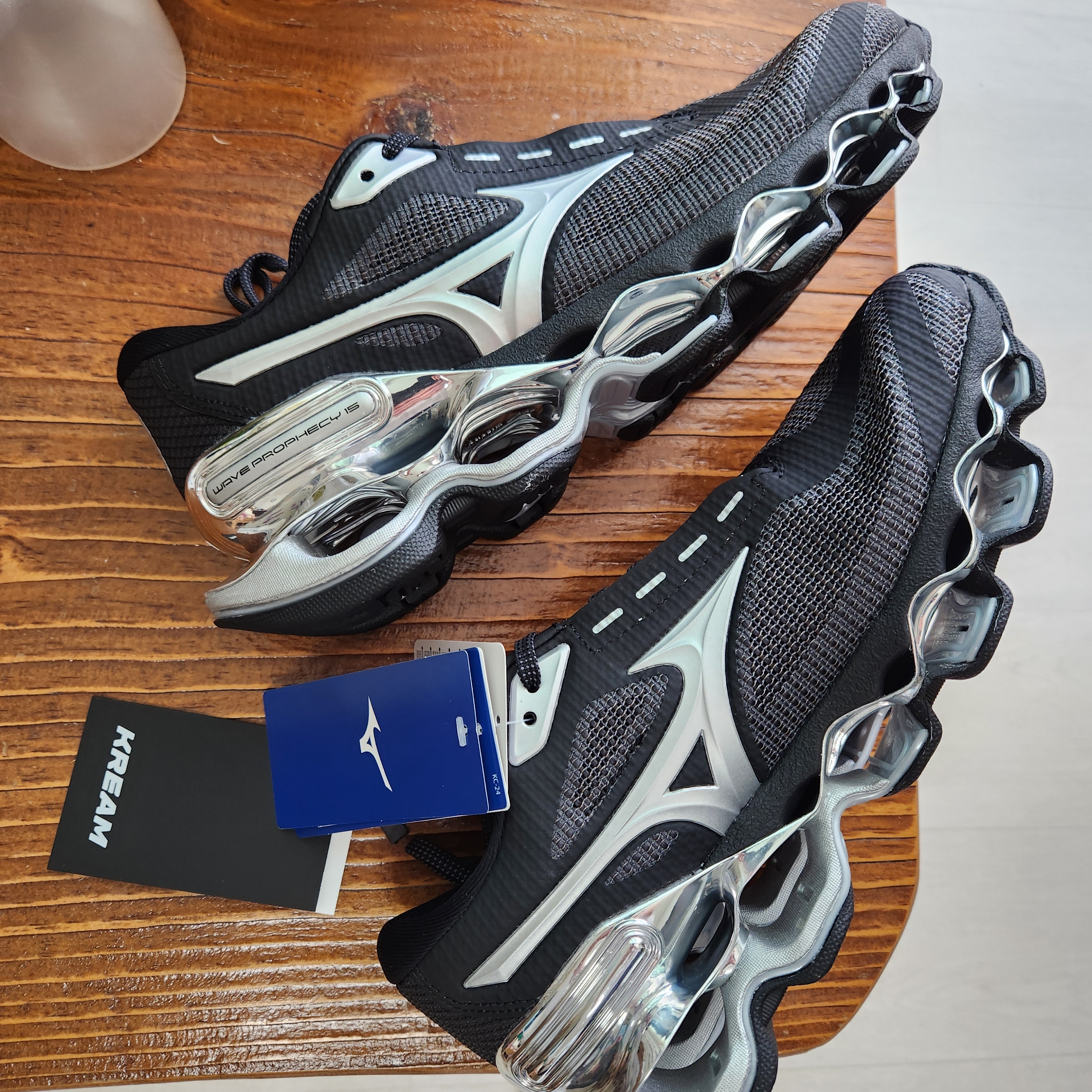 Mizuno Wave Prophecy 15 Metalic Silver - 26SS 착용 스타일